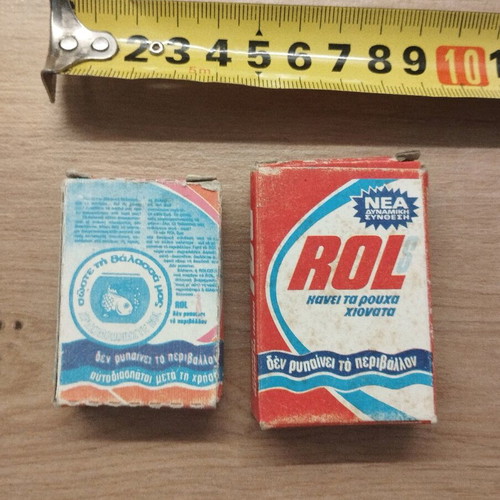 Vintage ROL miniatures used
