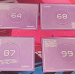 Huntrix Demon Hunters album stickers