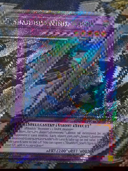 El Shaddoll Winda (Platinum Secret Rare, Yugioh)