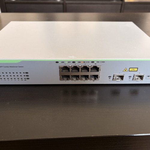 Allied Telesis AT-GS950/8 Gigabit Managed Switch Refurbished
