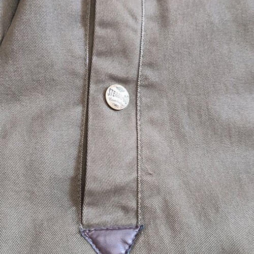 Khaki men's parka jacket like new, size XXL