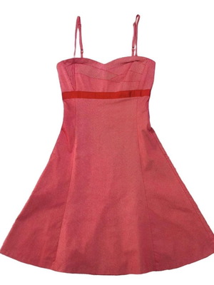 Hallhuber cocktail dress used, size S, red