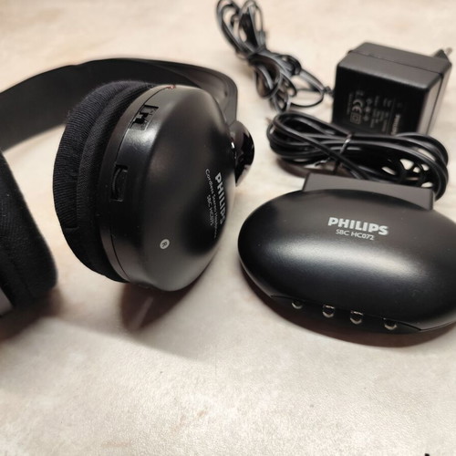 Philips SBC HC075 Wireless Headphones like new Full Set