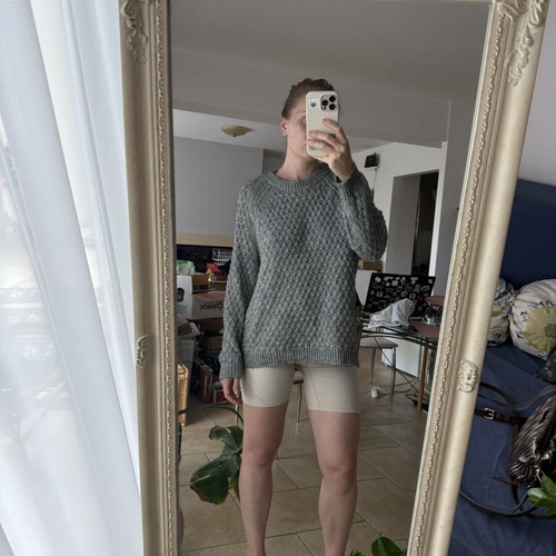 Πουλόβερ H&M γκρι oversize μέγεθος S-M σαν καινούργιο