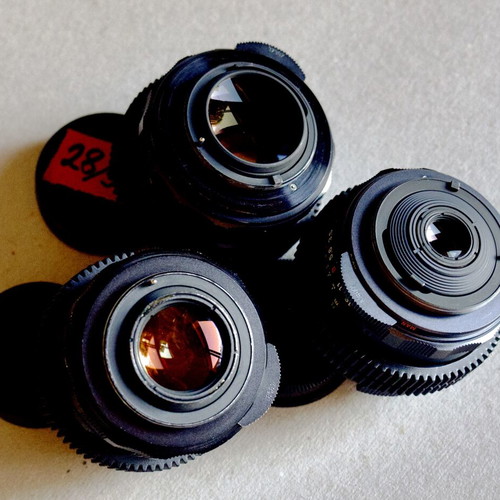 Asahi-Pentax vintage SUPER TAKUMAR M42 set of 11 lenses