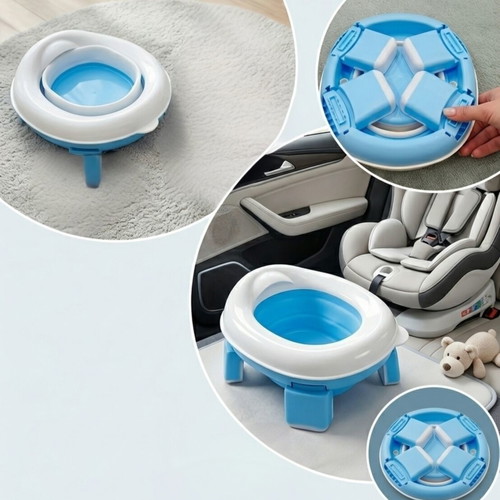 Children's Potty New Foldable Travel Potty