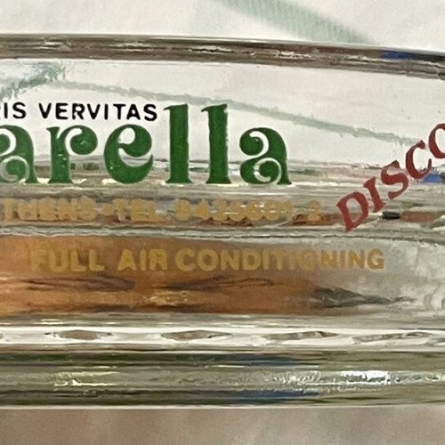 Glass Barbarella Ashtray 1983 Vintage Promotional Collectible like new