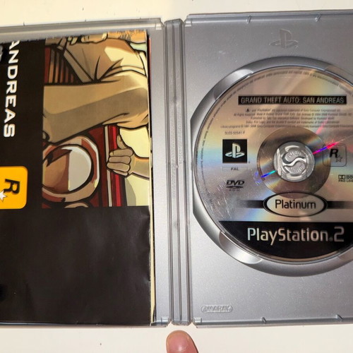 GTA San Andreas for PlayStation 2 like new with poster and booklet