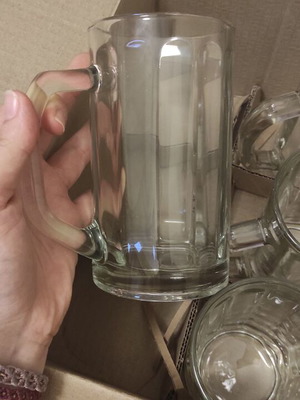 Beer glasses like new, set of 4