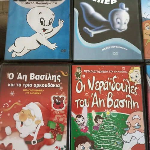 DVD movies dubbed like new, pack of 12
