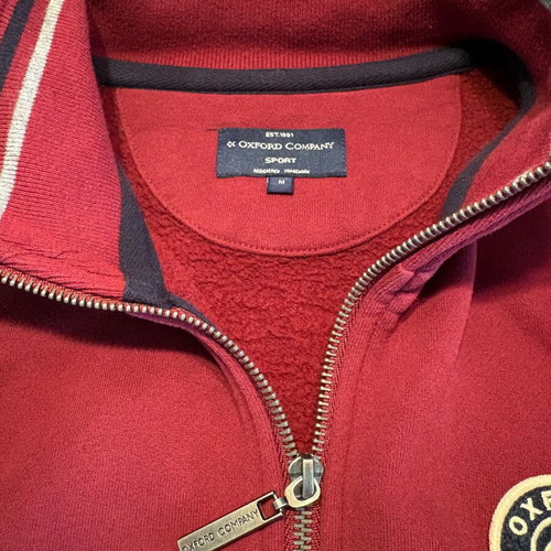 Oxford Company cardigan burgundy like new, size M