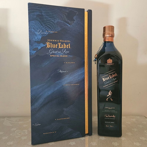 Johnnie Walker Brora Blue Label Ghost and Rare new 700ml 46% vol