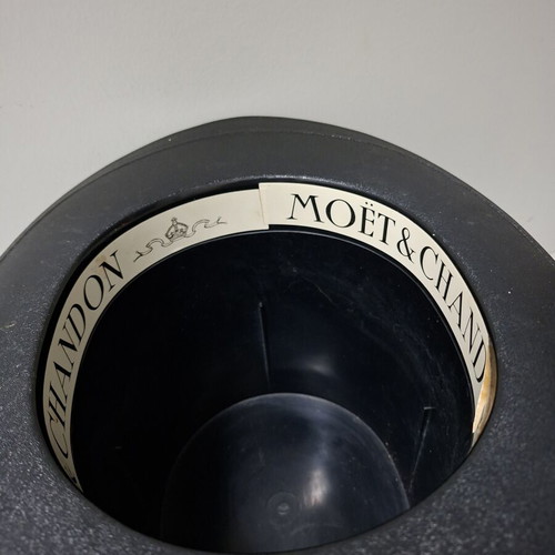 Moët & Chandon Ice Bucket vintage used, top hat design