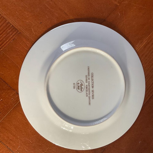 Sevres Decorative Plate Japan Collectible 1996 Bone China