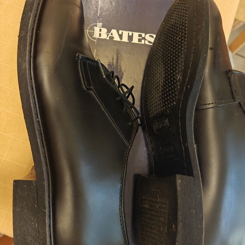 Bates Lites shoes size 43.5 like new, black, made in USA
