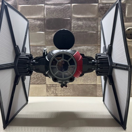 Star Wars The Black Series First Order Special Forces TIE Fighter used with pilot
