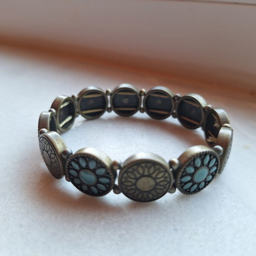 Elastic bracelet like new, brown