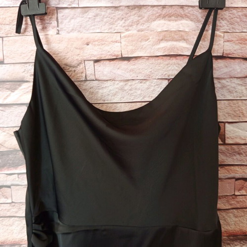 Yas petite dress with straps like new, black, size M