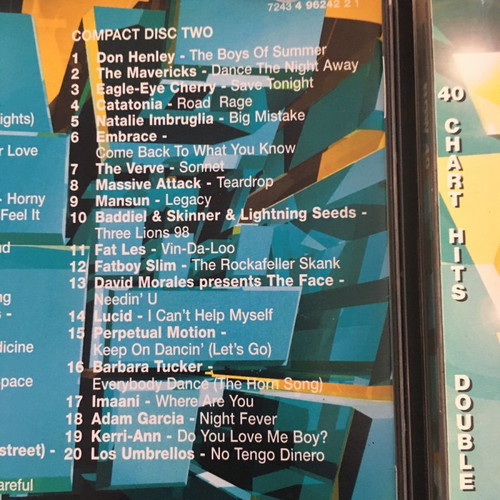 Now 40 2 CD used, pop