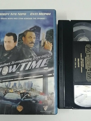 Showtime action comedy VHS tape with subtitles