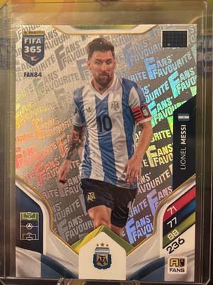 Κάρτα Lionel Messi Fans Favourite Topps FIFA 365 σαν καινούργιο