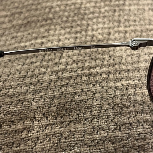 Ray-Ban sunglasses like new with metal frame and shield lens