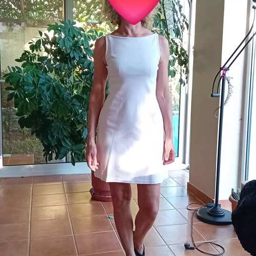 Baby pink dress like new, summer style