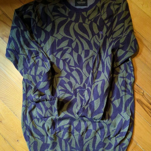 Scotch & Soda Amsterdam men's sweater used, size M, cotton