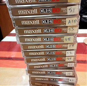 Μουσική Κασέτες Ήχου 15κασετες υψηλής ποιότητας MAXELL XL II-S 60 CrO2
