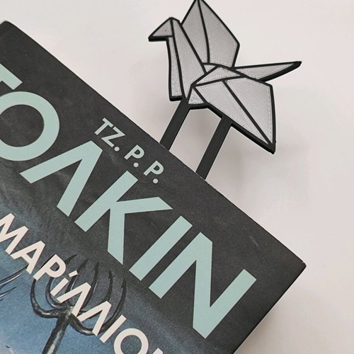 Origami bookmark new, 3D printed