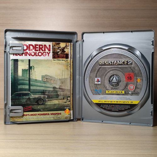 Resistance 2 Platinum PS3 game like new, full English