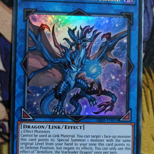 Armillyre The Starleader Dragon Ultra Rare Yu-Gi-Oh Card like new