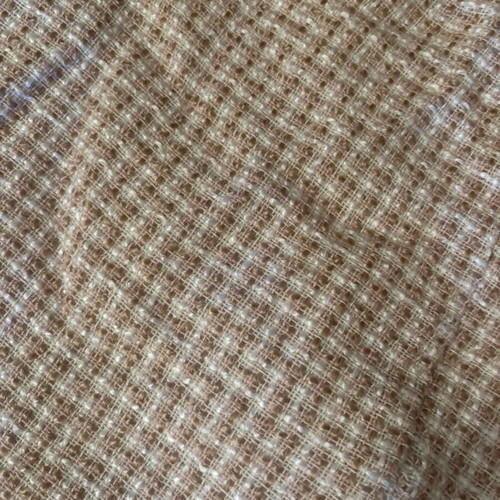 Knitted skirt like new, white pink brown shades, size S