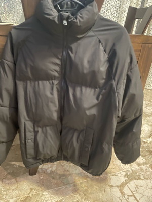 Bershka men's jacket XS black like new