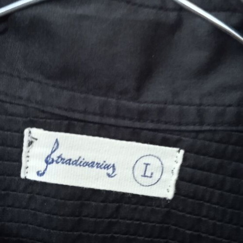 Stradivarius dress like new, black, size L