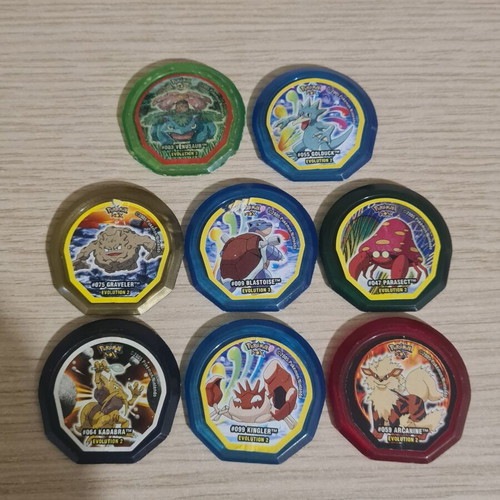 Pokemon caps used, pack of 22 pieces
