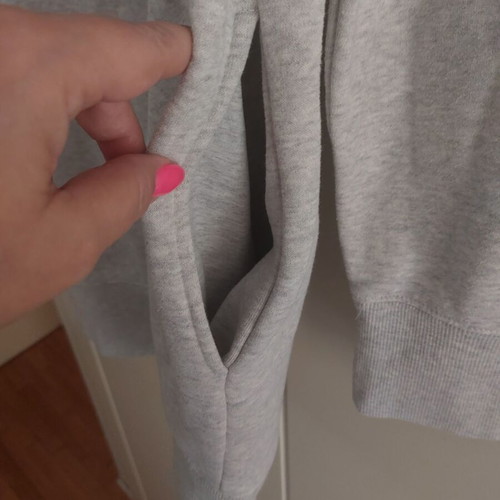 Superdry Long Sweater Size S Like New, Grey, 59% Cotton 41% Polyester