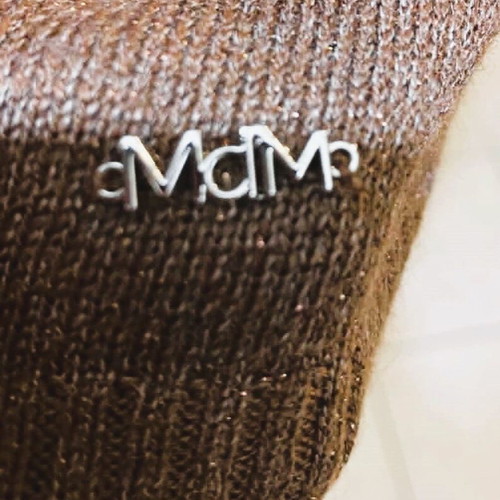 MdM blouse dress new, knitted brown size M