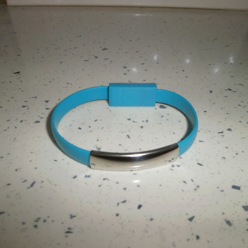 Mini USB bracelet charging and data transfer cable new