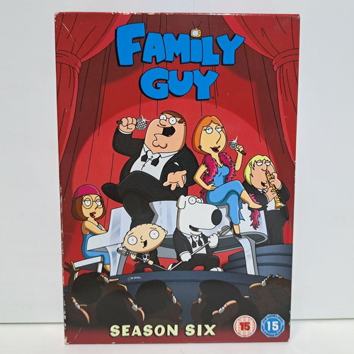 Family Guy Season 6 DVD used, comedy animated series