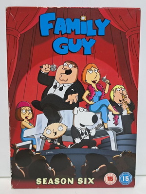 Family Guy Season 6 DVD used, comedy animated series