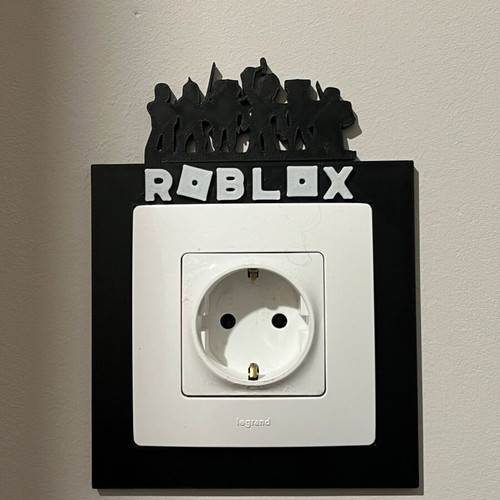 Roblox wall socket cover new, decorative for kids’ room
