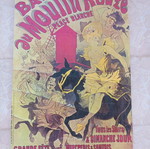 Large Moulin Rouge print frame 80×60