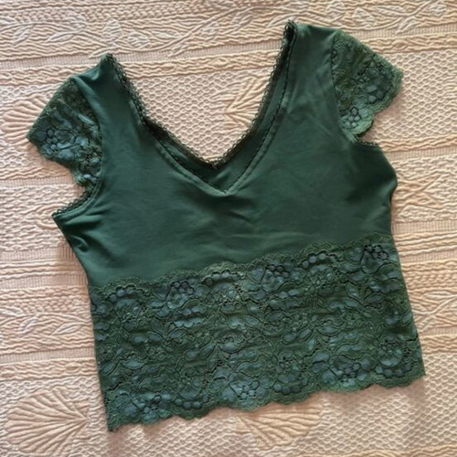 Shein green top size small like new
