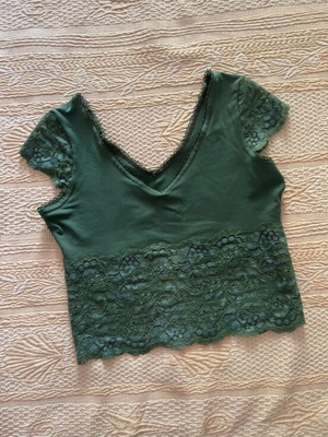 Shein green top size small like new