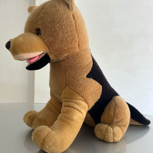 Large German Shepherd Plush Dog 62 cm like new