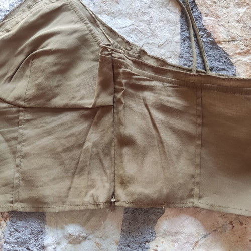 H&M top and Zara midi skirt like new, sizes S and 38
