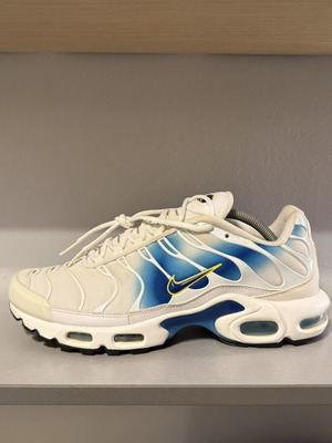 Nike Air Max Plus TN sneakers like new, size 45, white and blue