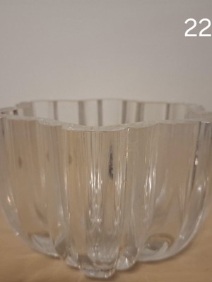 Kosta Boda lead crystal bowl like new, 2.230 gr