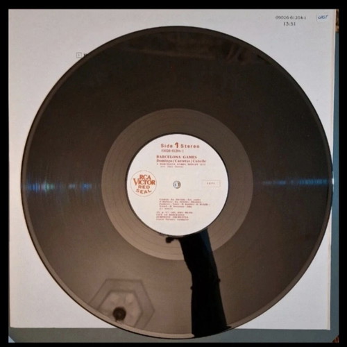 Domingo, Carreras, Caballé Vinyl Record with Aragall, Berganza, Pons used